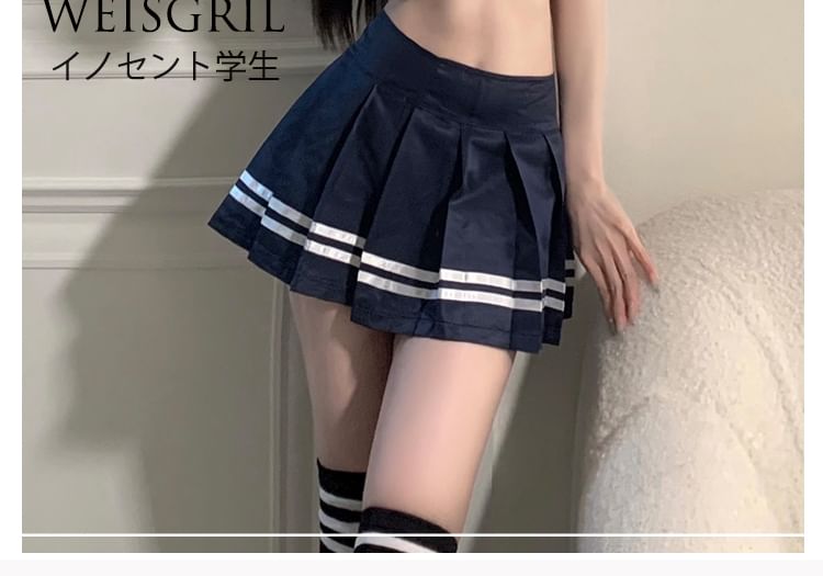 Lacey Angel - Studentenlingeriekostuumset