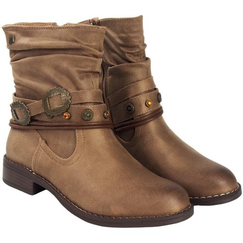 MTNG - Botín señora MUSTANG 50491 taupe Marrón