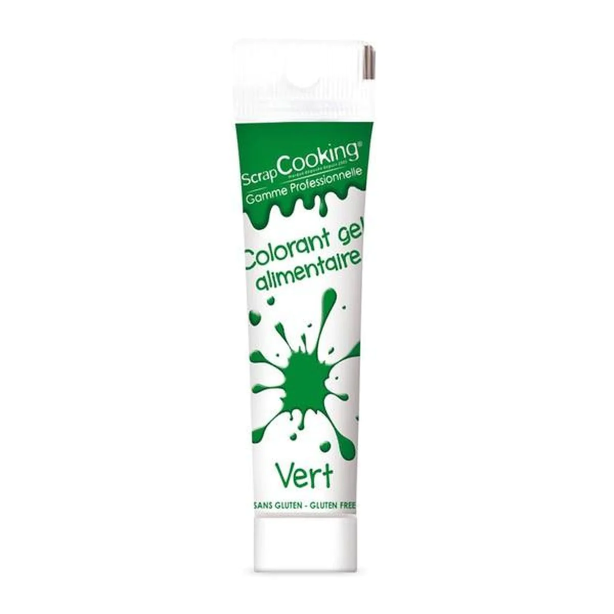 Gel colorant alimentaire vert 60 g Scrapcooking