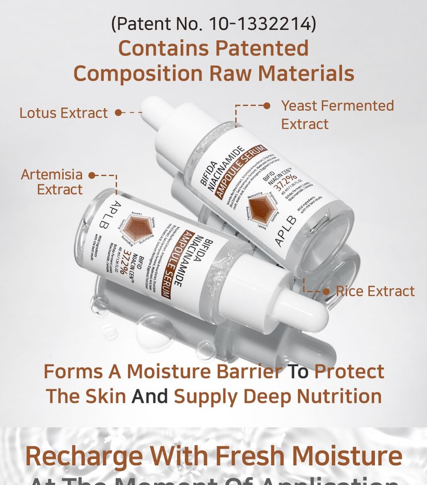 APLB - Bifida Niacinamide Ampoule Serum