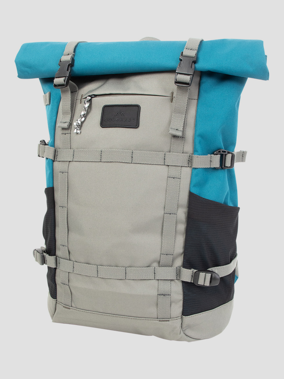 Doughnut Paratrooper Euro Series Backpack grey x teal