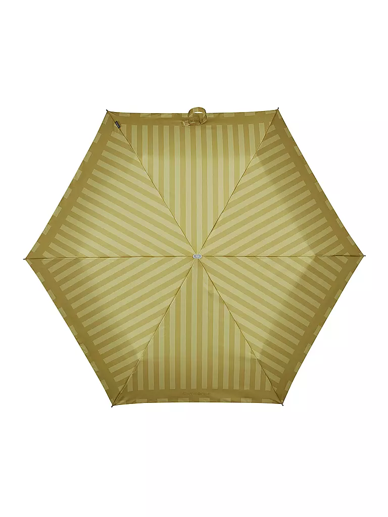 SAMSONITE Regenschirm - Taschenschirm Alu Drop S mustard yellow hellgrün