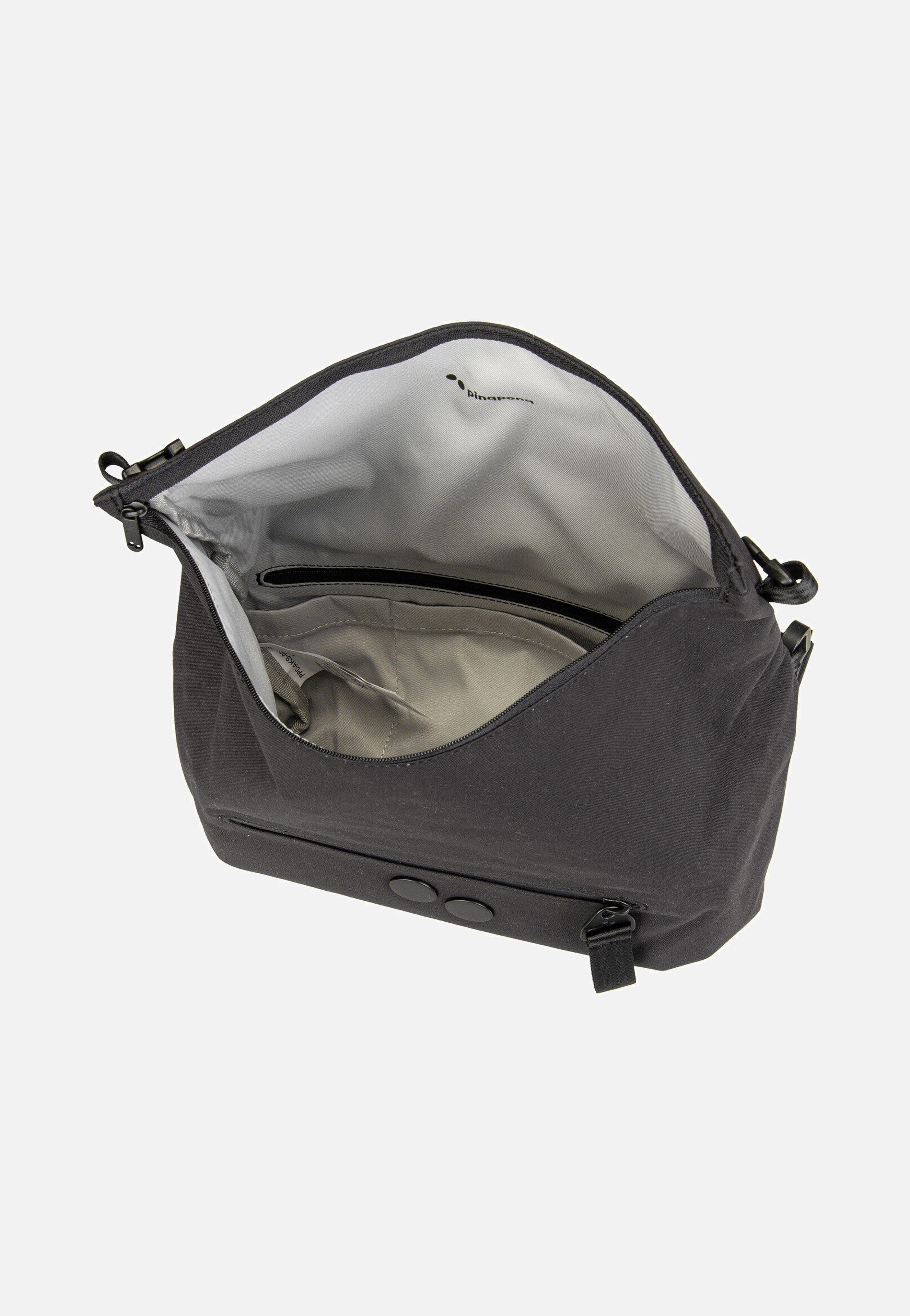 Aksel Solid Black - Crossbody Bag