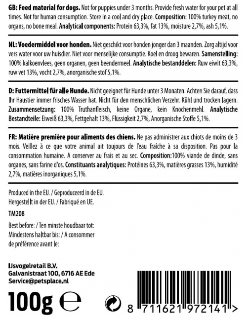 Timo Sticks 100 g - Hondensnacks