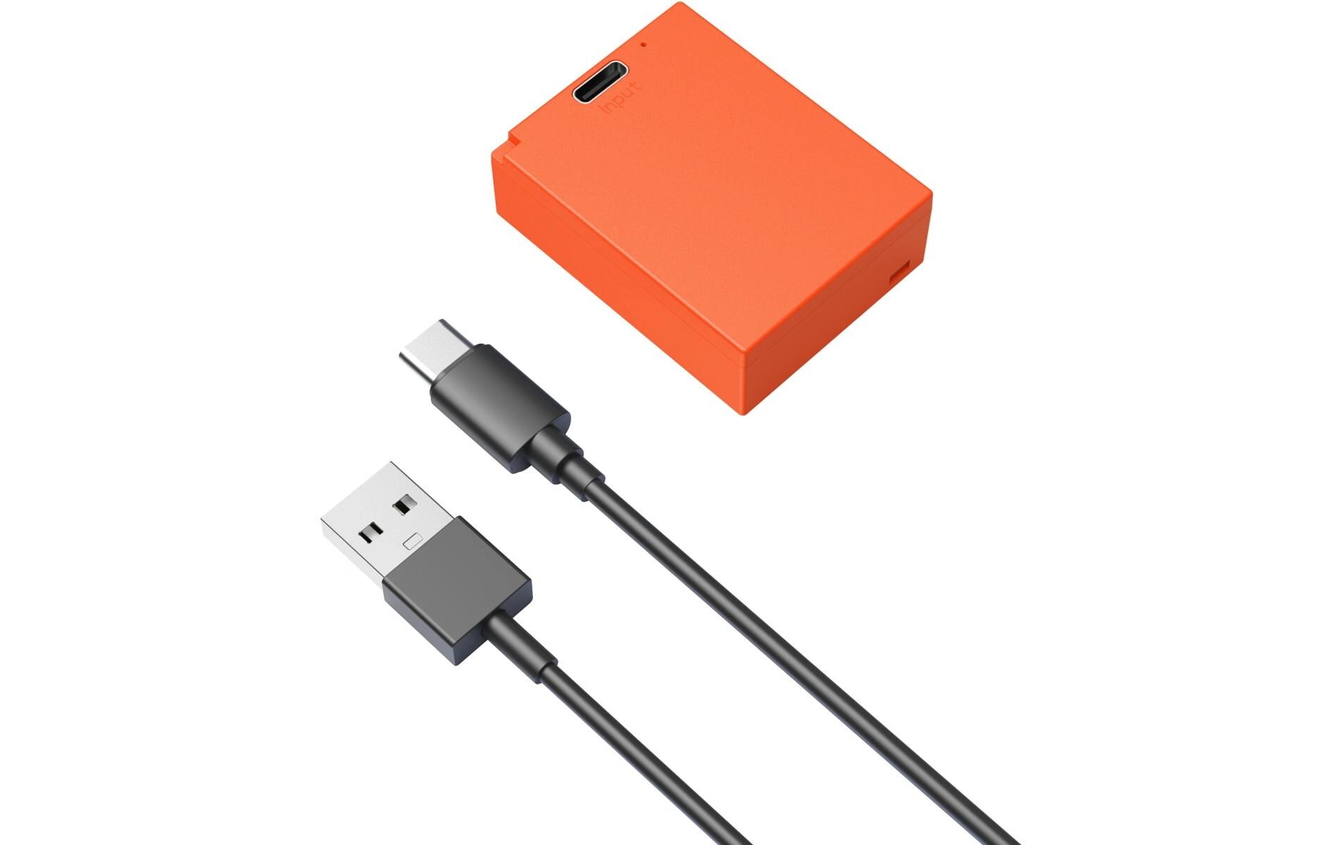 Digitalkamera-Akku NP-W126S USB-C OrangeWiederaufladbare Kamera-Batterie