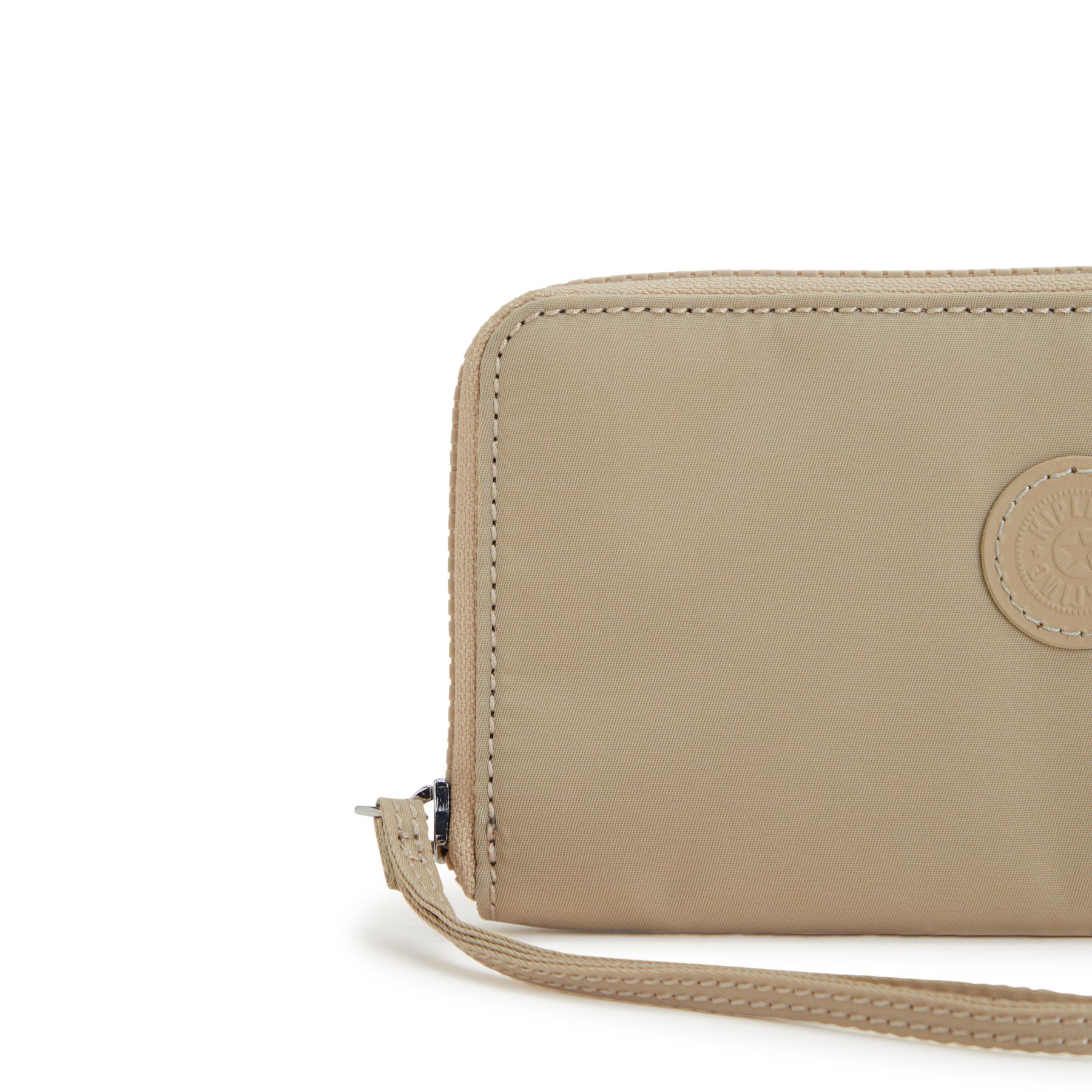 IMALI Grand Portefeuille avec Dragonne - Natural Beige