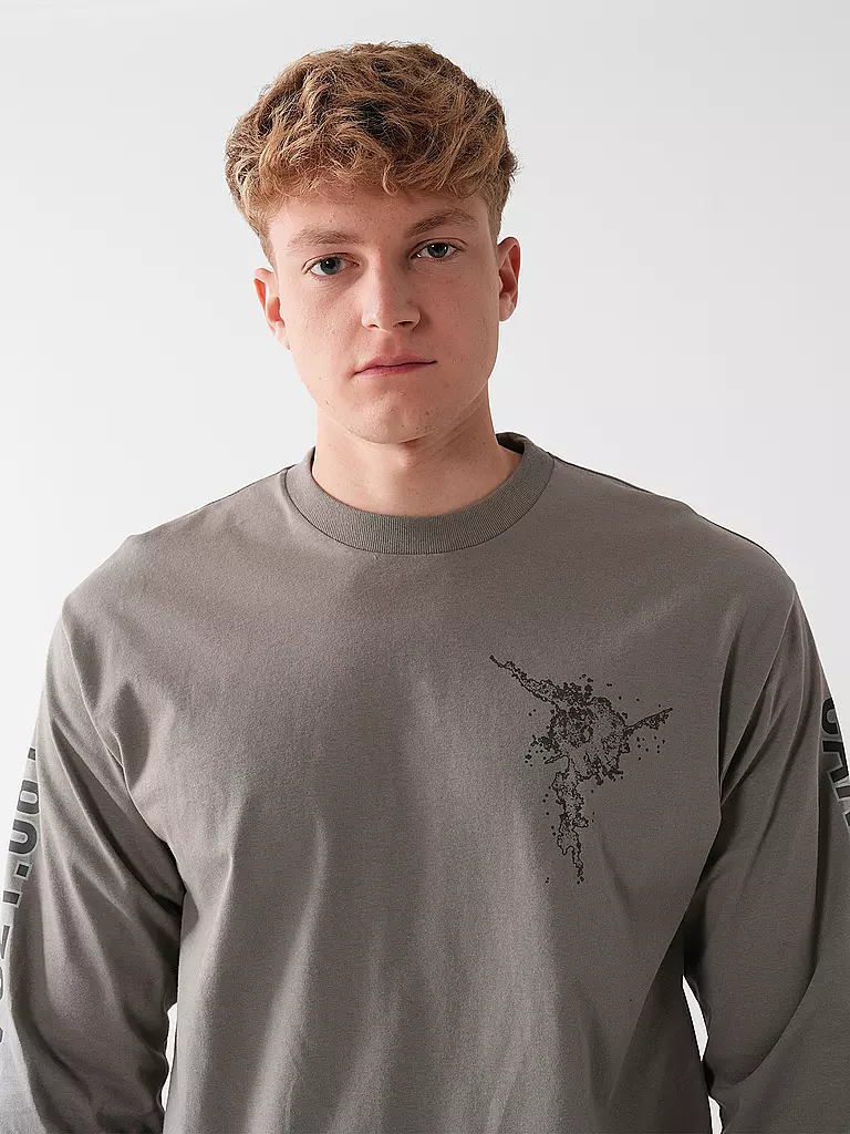 CARHARTT WIP Langarmshirt  grau