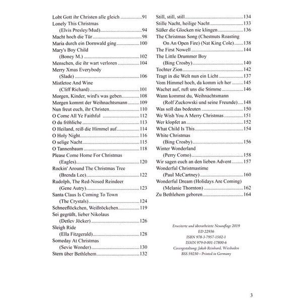 Schott Weihnachtsliederbuch Ukulele