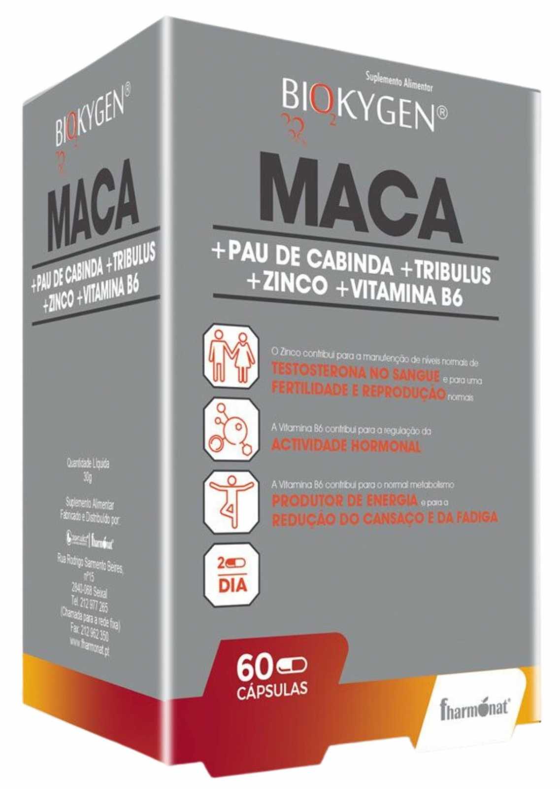 Biokygen Maca 60 cápsulas