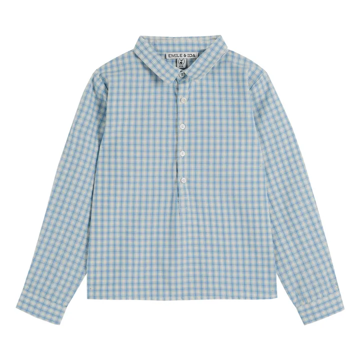 Emile et Ida Kurta Carreaux | Bleu