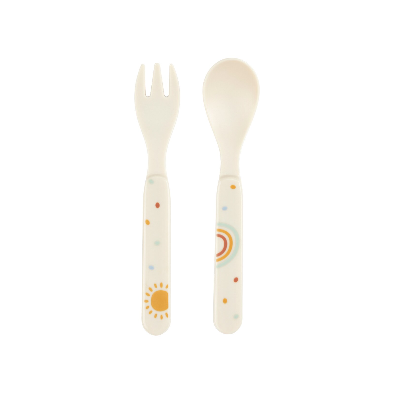 Sterntaler Kindergeschirr Ente Edda Regenbogen 5er Set
