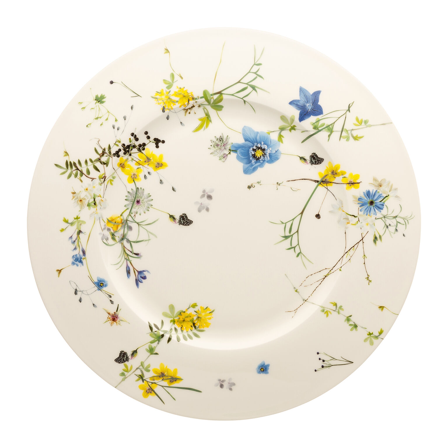 Brillance Bone China Fleurs des Alpes Platzteller 33 cm Fahne
