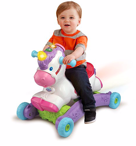 MA LICORNE BASCULE - Ecru