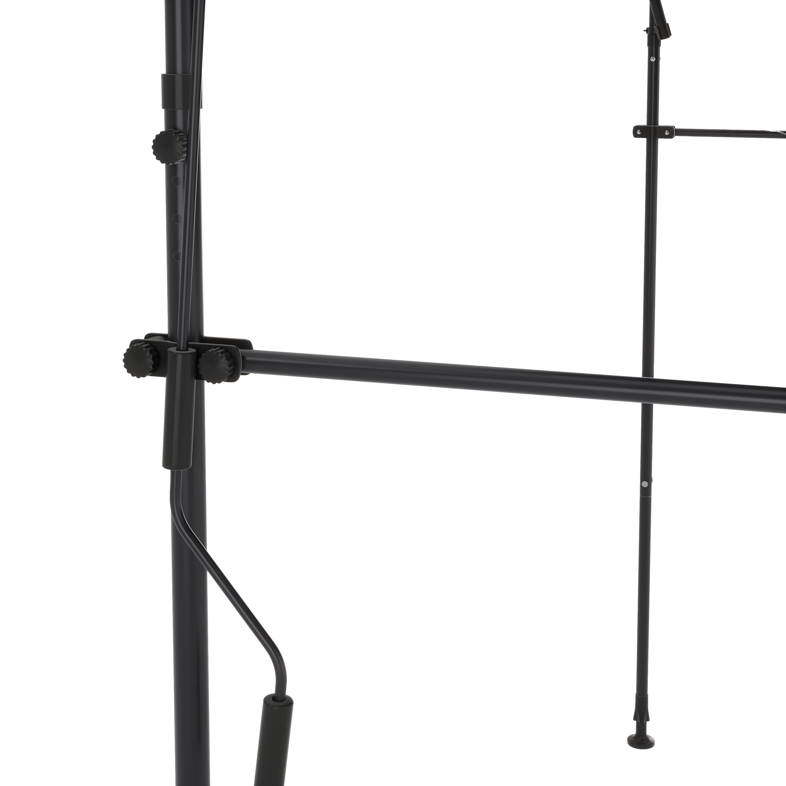 Balkonmarkise mit LED 300 x 150 cm anthrazit