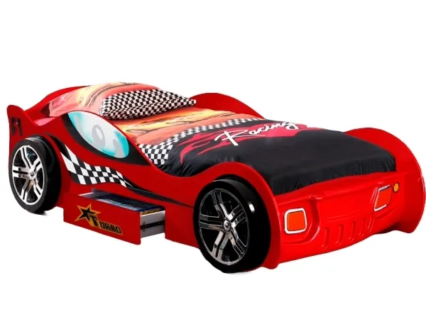 Turbo Racing Bilseng med skuffe, Rød