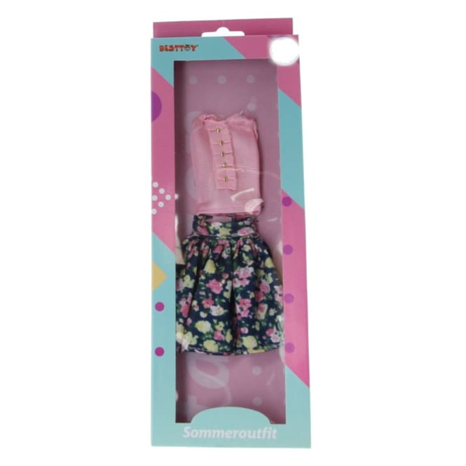 Besttoy - Modepuppen-Sommerkleidung - Rock und Bluse