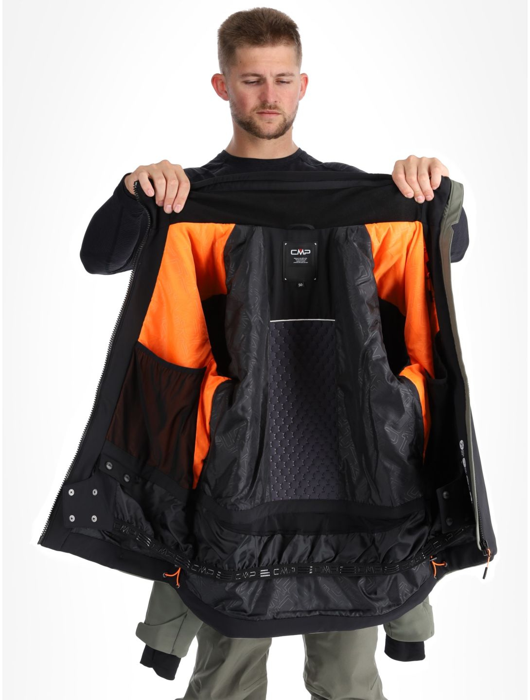 34W4647 ski-jas heren