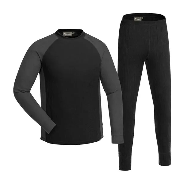 Pinewood -  Pinewood Unterwäsche Set Finnveden Base Layer schwarz dark grey