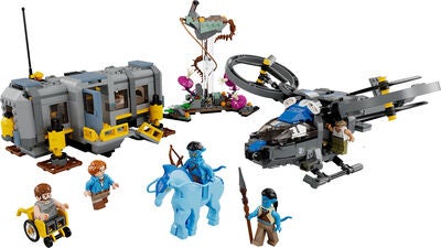 LEGO Avatar 75573  De svevende fjellene: anlegg 26 og RDA Samson