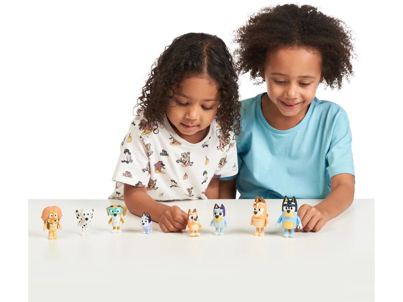 moose Bluey Figuren Achterpack Kinderspielzeugfigur