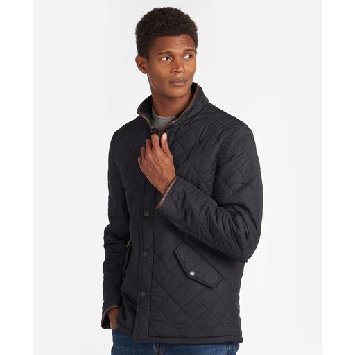Barbour Powell Quilted Jakke, Navy, L