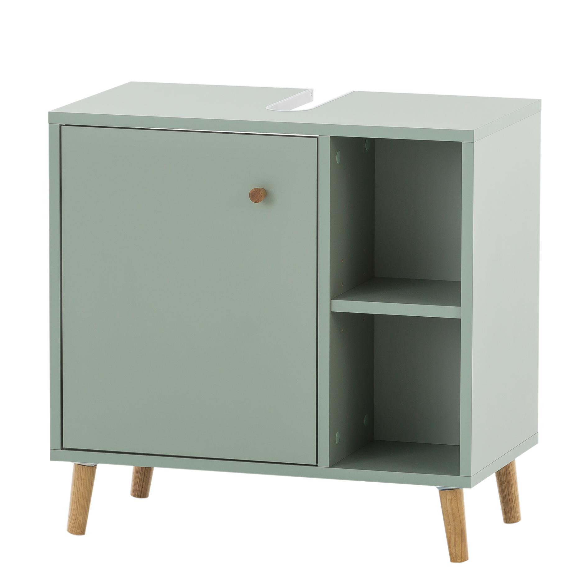 Waschbeckenunterschrank - pistazie - 60 cm