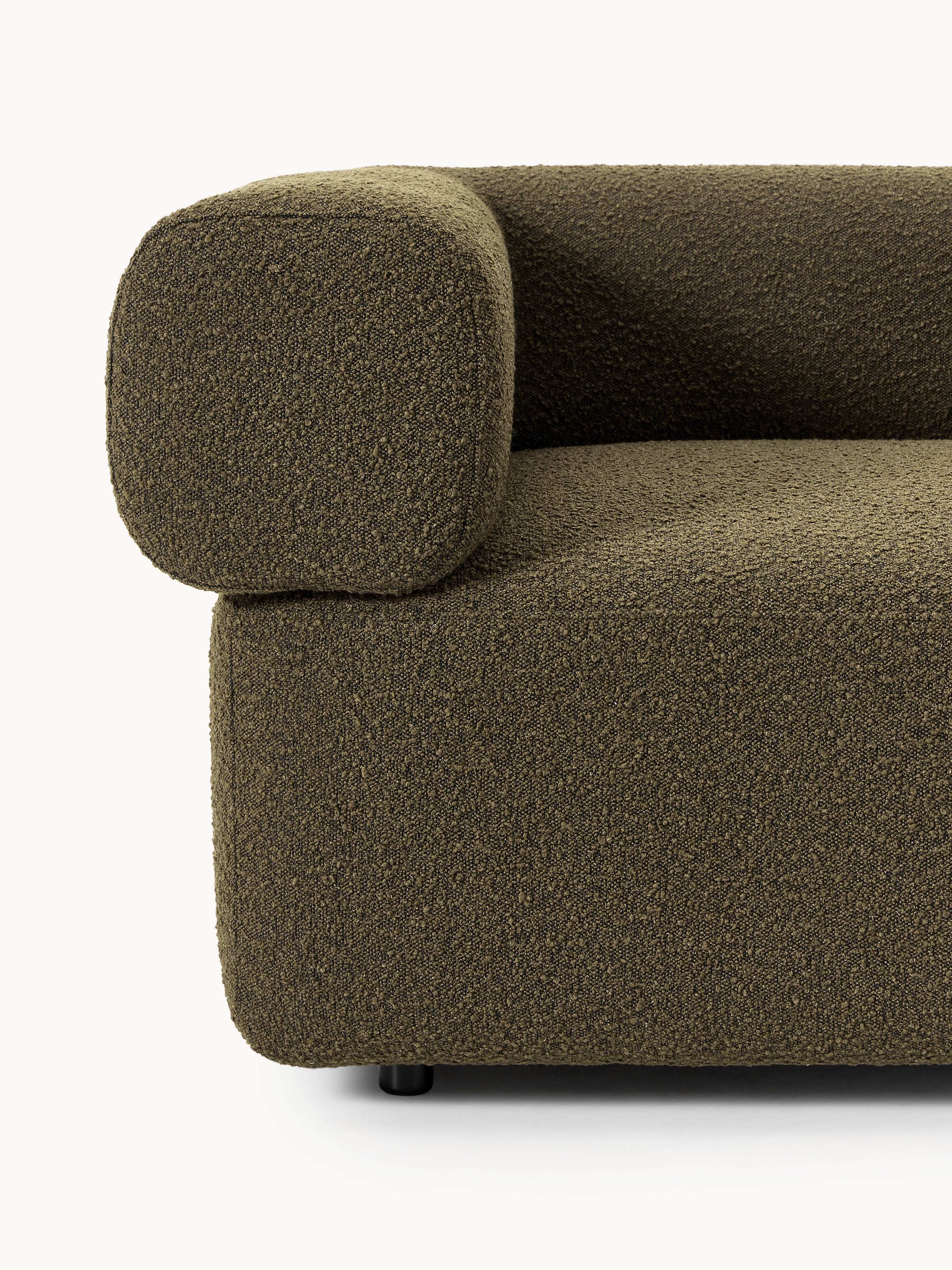 Modulaire bouclé bank Anton (3-zits)