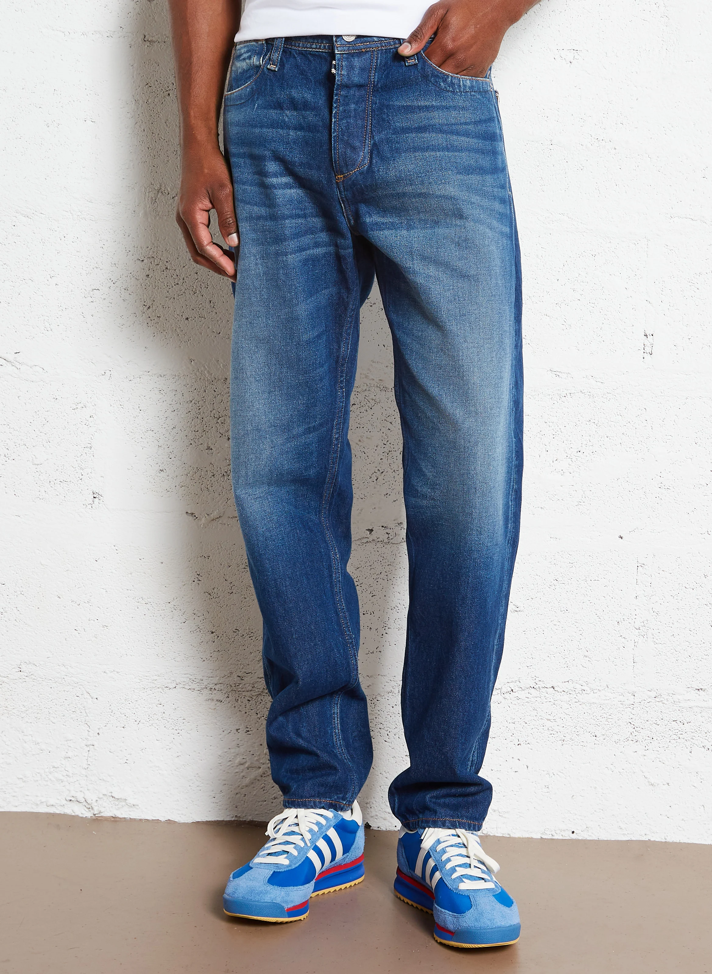 800/60 - Jean droit loose | Bleu