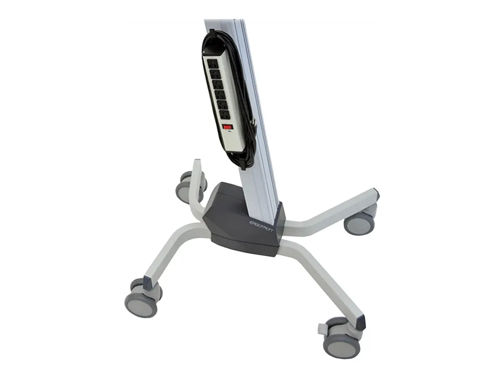 Ergotron Neo-Flex - Vogn med hjul - Constant Force-elevator - for LCD-display/PC-udstyr - aluminium, højkvalitetsplastik, zinkbelagt stål - totonet grå - skærmstørrelse: op til 27