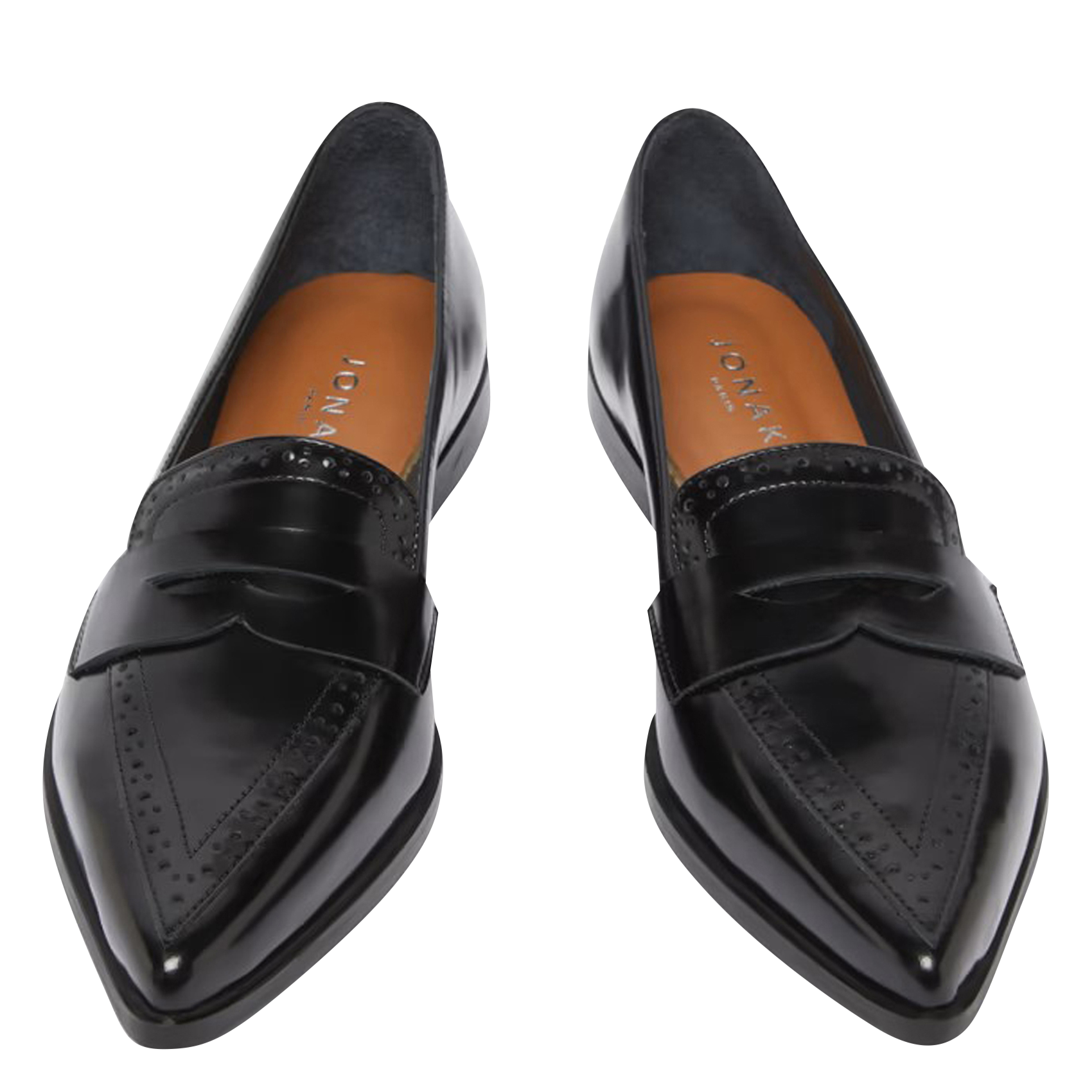 DALINA - Mocassins en cuir | Noir