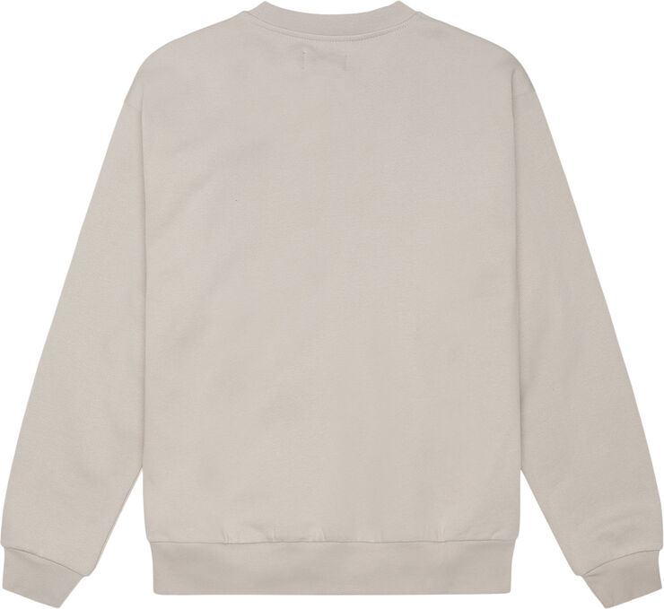 7 Days Active Organic Crewneck 835 silver gray