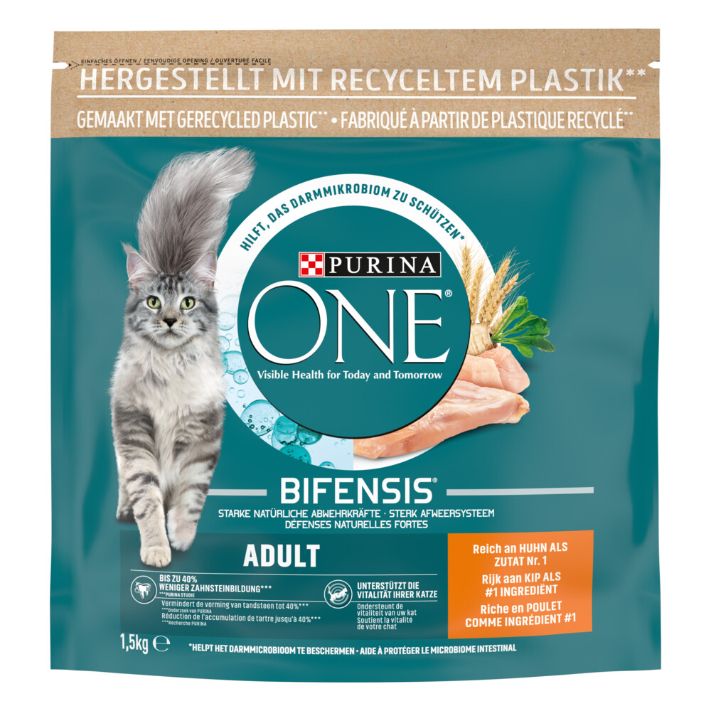 Purina ONE Adult Kip - Volkoren Granen1,5 kg