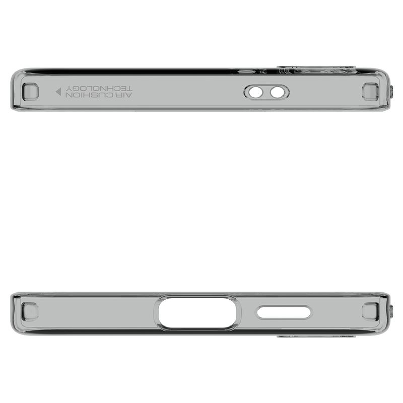 Samsung Galaxy S24  Plus Liquid Crystal Case Gummi Hülle (ACS07324) - Space Crystal (Grau / Transparent)