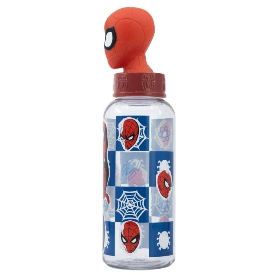 Stor - Drikkedunk m/3D Figur Top - Spider-Man
