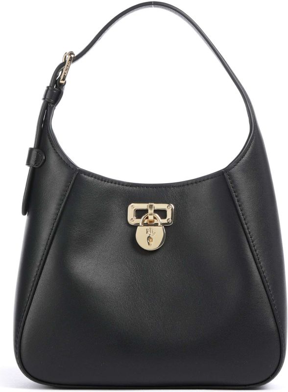 Lauren Ralph Lauren - TANNER - Handtas - Zwart - Echt Runderleer