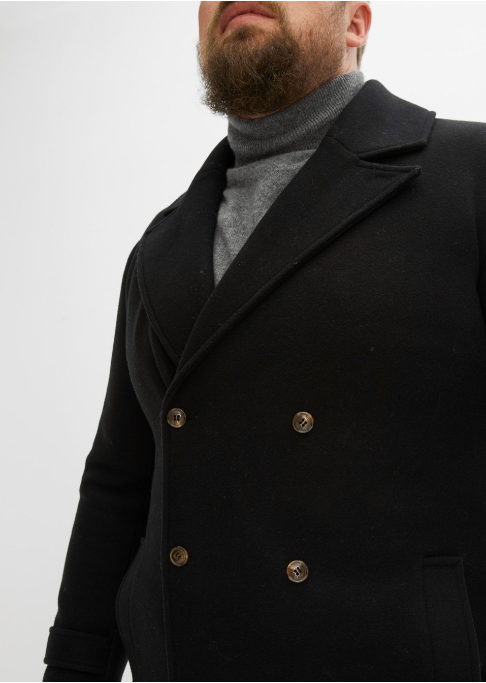 Manteau blazer avec teneur en laine