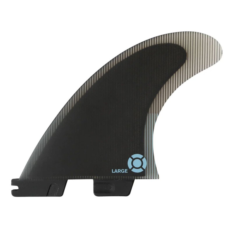 Ailerons FCS II Performer PC Tri Set - Bleu - The Corner Shop