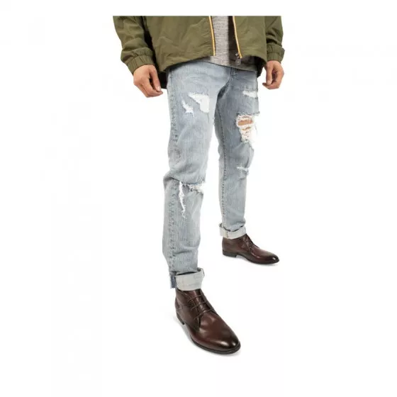 Bottines MARRON B-BLAKE CUIR