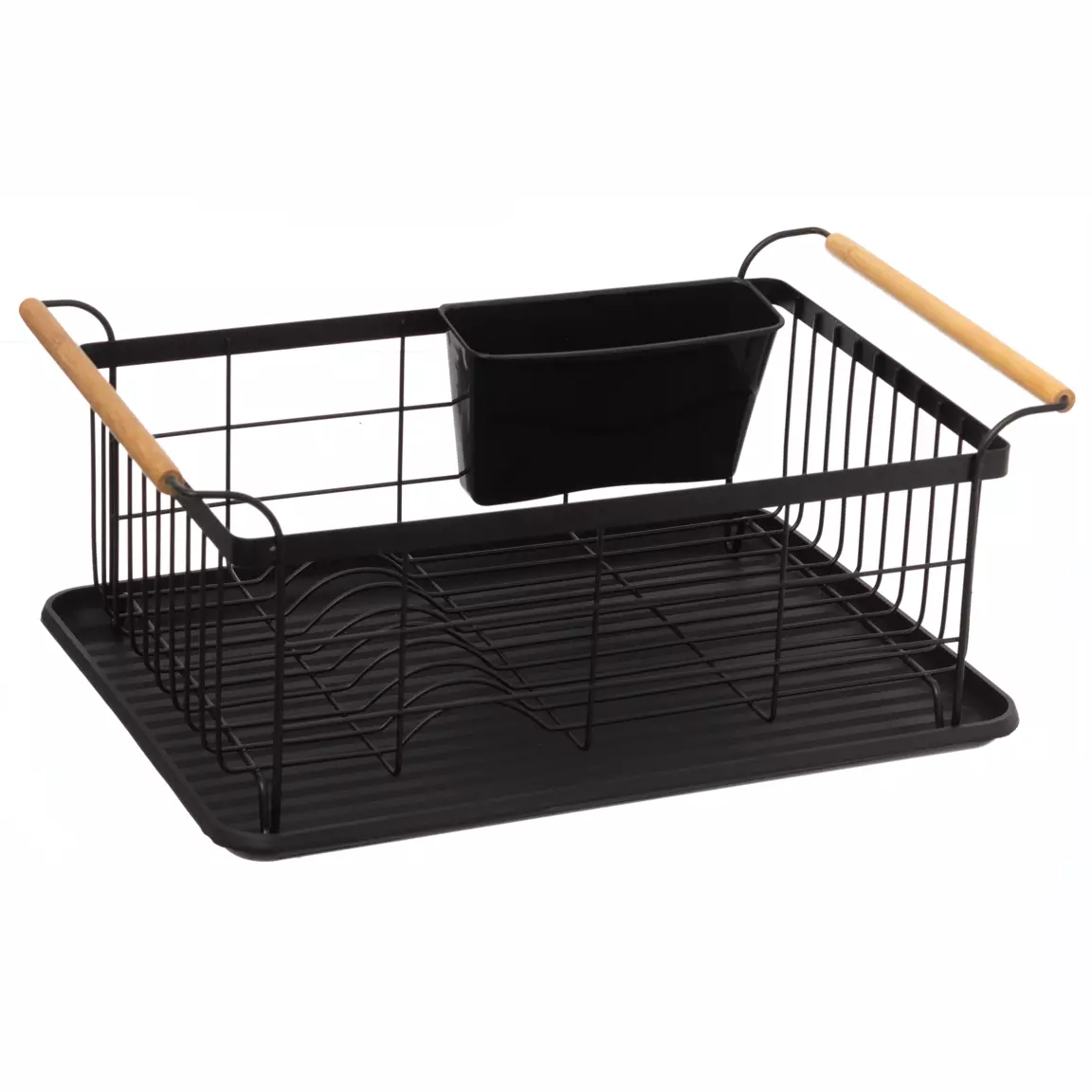 Egouttoir en métal (46 x 32 cm) Blackwood Noir