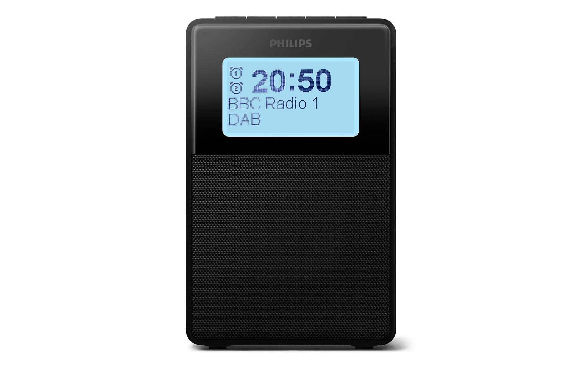 DAB+ Radio TAR5100/10 SchwarzWasserdichter Digitalradio-Wecker mit Bluetooth und DAB+/FM