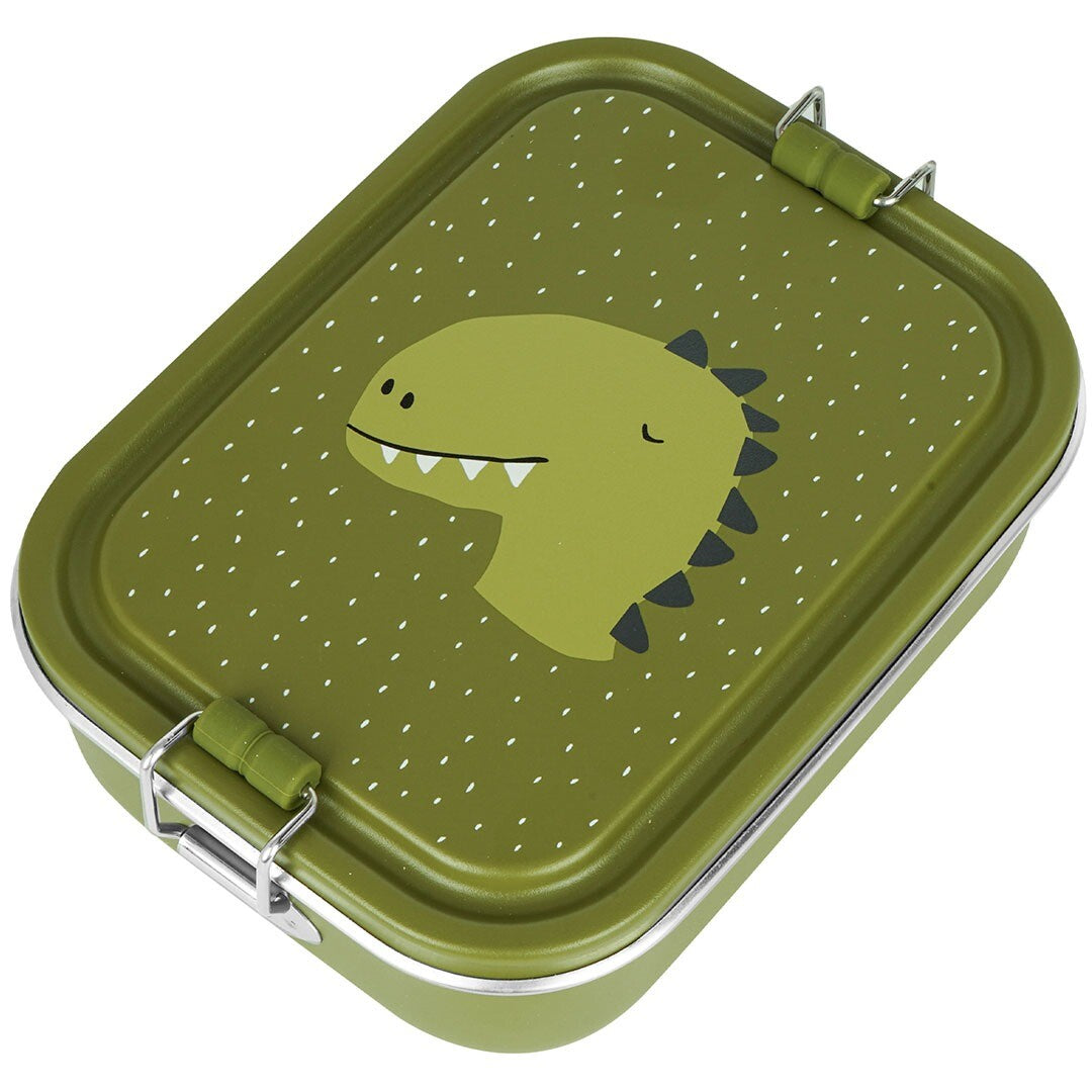 Trixie rvs broodtrommel mr. dino - 800 ml