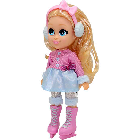 Love Diana dukke skøjteprinsesse - 15 cm