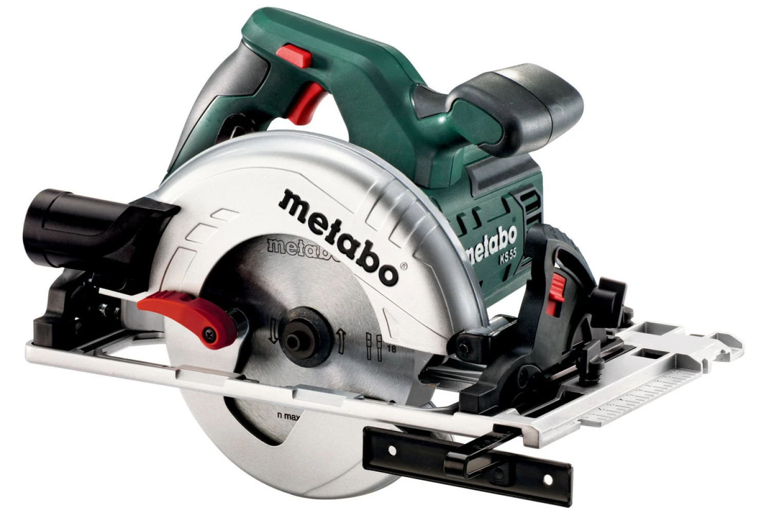 Metabo KS 55 FS Cirkelzaag in koffer - 1200W - 160mm met geleiderail