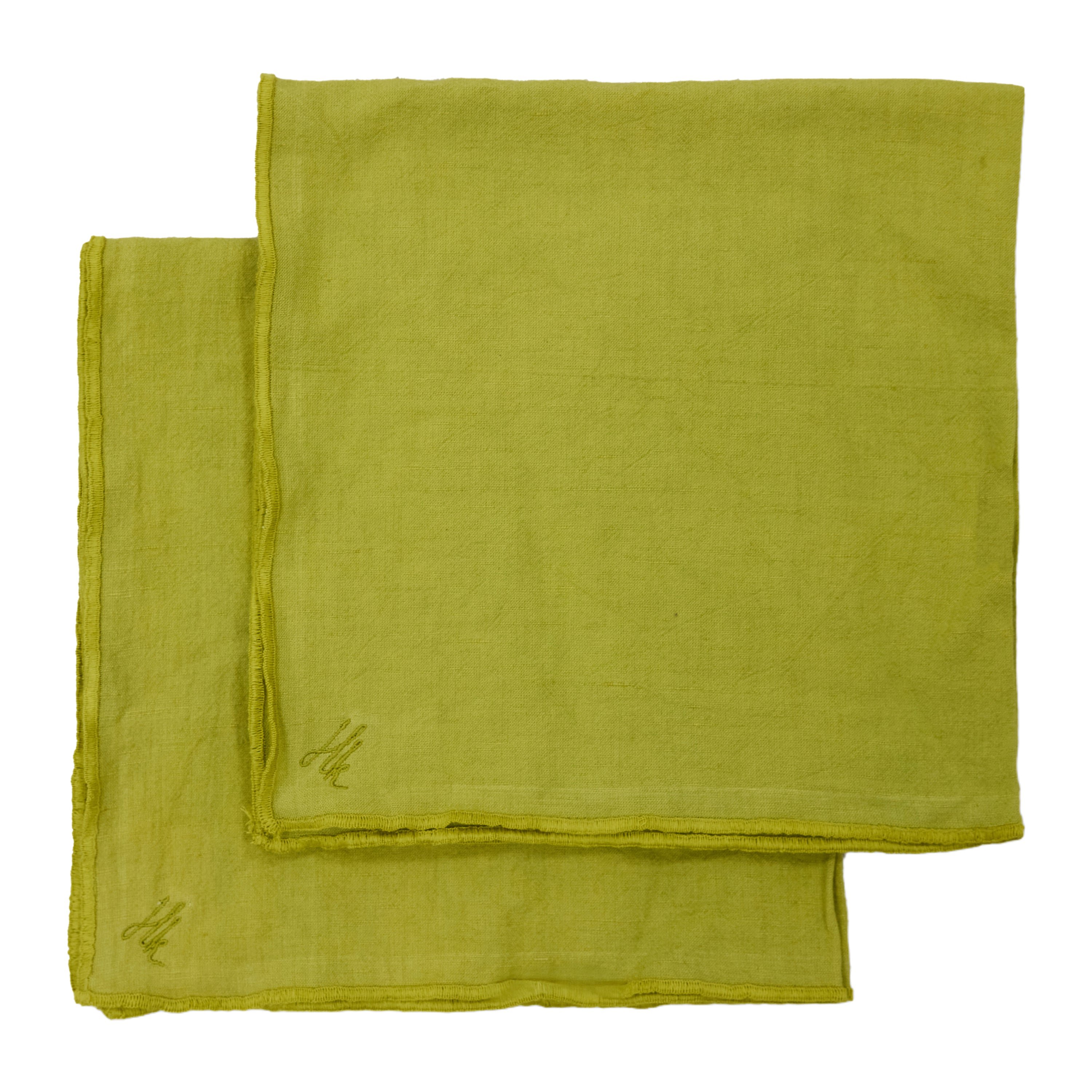 HKliving Ease Servetten - Set van 2 - Citrus