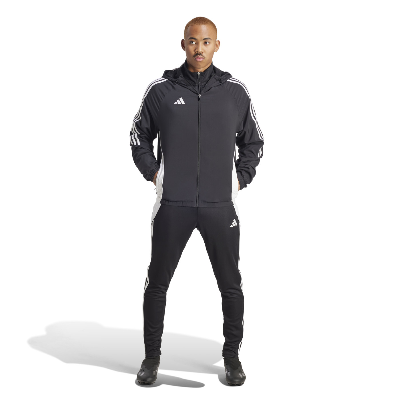 Adidas Tiro 24 Windbreaker Zwart Wit