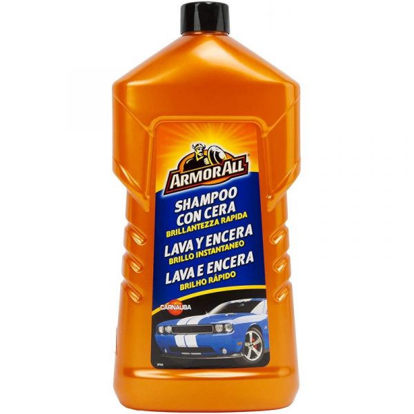 Armorall Shampoo com Cera e Brilho Instantâneo para o Cuidado do Carro - 1 Litro