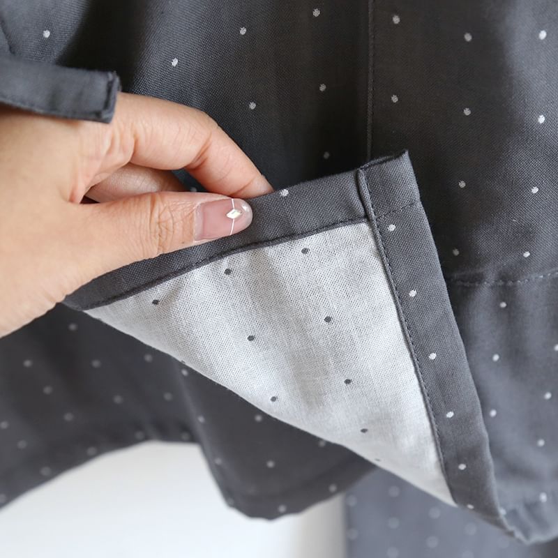 Finlies - Set: V-hals wikkelkimono top + broek