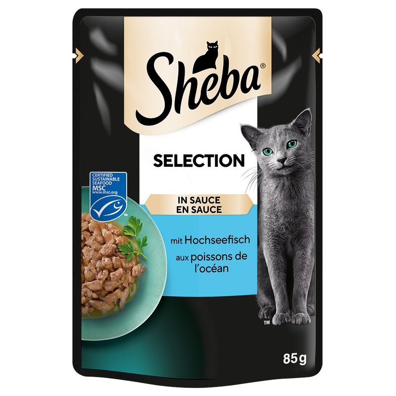 Mégapack Sheba 28 x 85 g pour chat ✓ pas cher