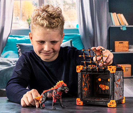 Schleich Eldrador BattleCave Lavahyäne
