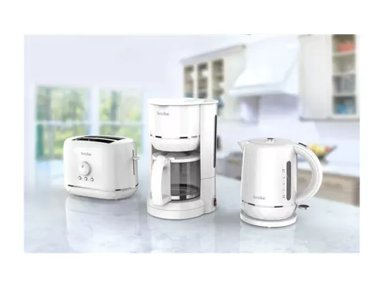 BOUILLOIRE INOX 1,5 2000W DESIGN DIAMANT BLANC TERRAILLON - 15351